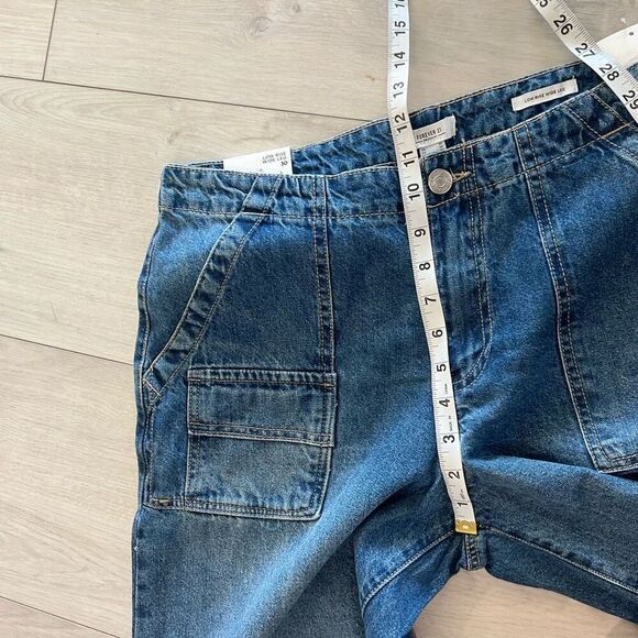 Forever 21 women low rise wide leg jeans size 30 - Picture 5 of 10